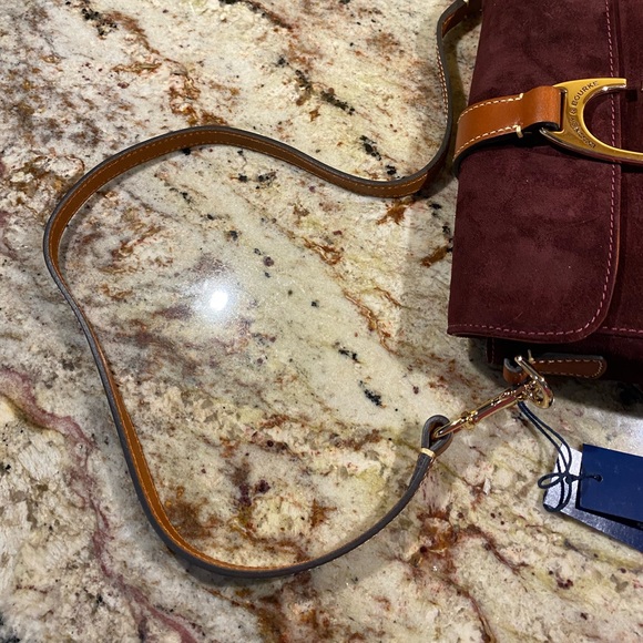 Dooney&Bourke Suede Kyra Bag - Picture 11 of 12